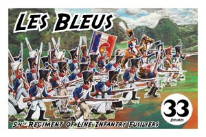 Set of 33 toy soldiers in 17 different poses including Porte-aigle, Garde-aigle, Sapper, Drummer and Mounted Colonel